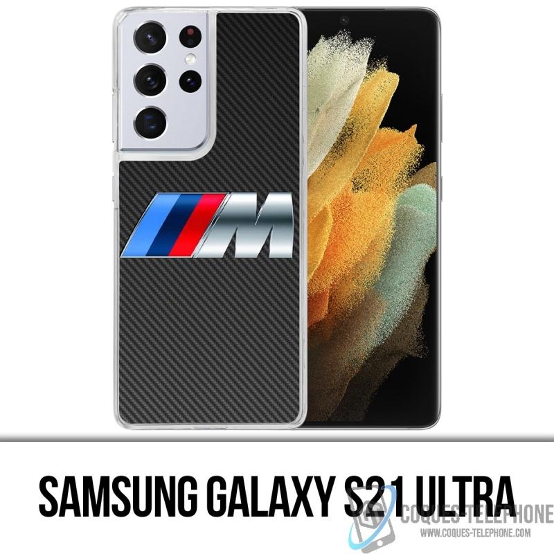 Coque Samsung Galaxy S21 Ultra - Bmw M Carbon
