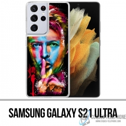 Custodia per Samsung Galaxy S21 Ultra - Bowie multicolore