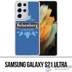 Funda Samsung Galaxy S21 Ultra - Logotipo de Braeking Bad Heisenberg