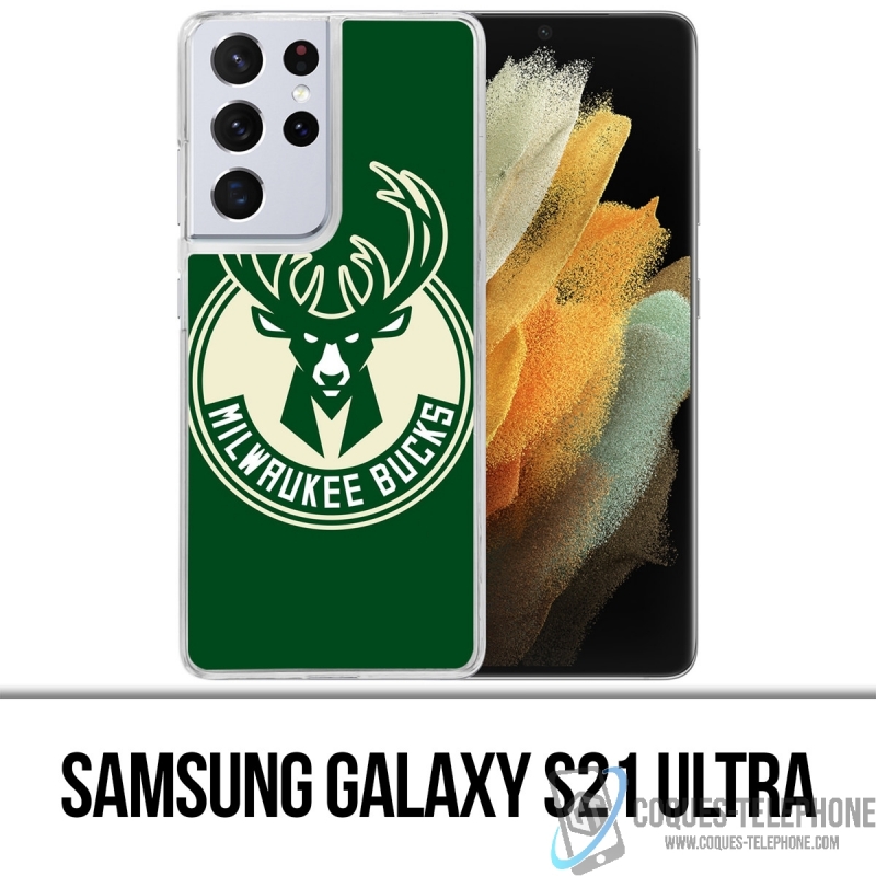 Coque Samsung Galaxy S21 Ultra - Bucks De Milwaukee