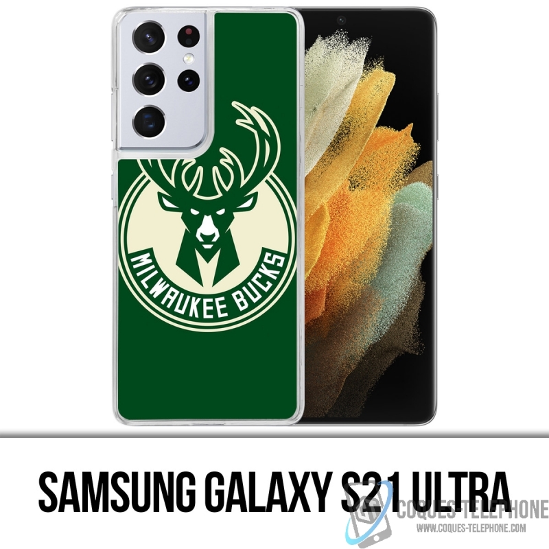 Custodia per Samsung Galaxy S21 Ultra - Milwaukee Bucks