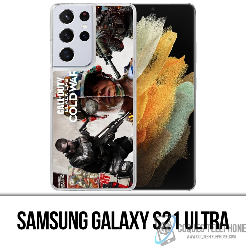 Custodia per Samsung Galaxy S21 Ultra - Call Of Duty Black Ops Cold War Landscape