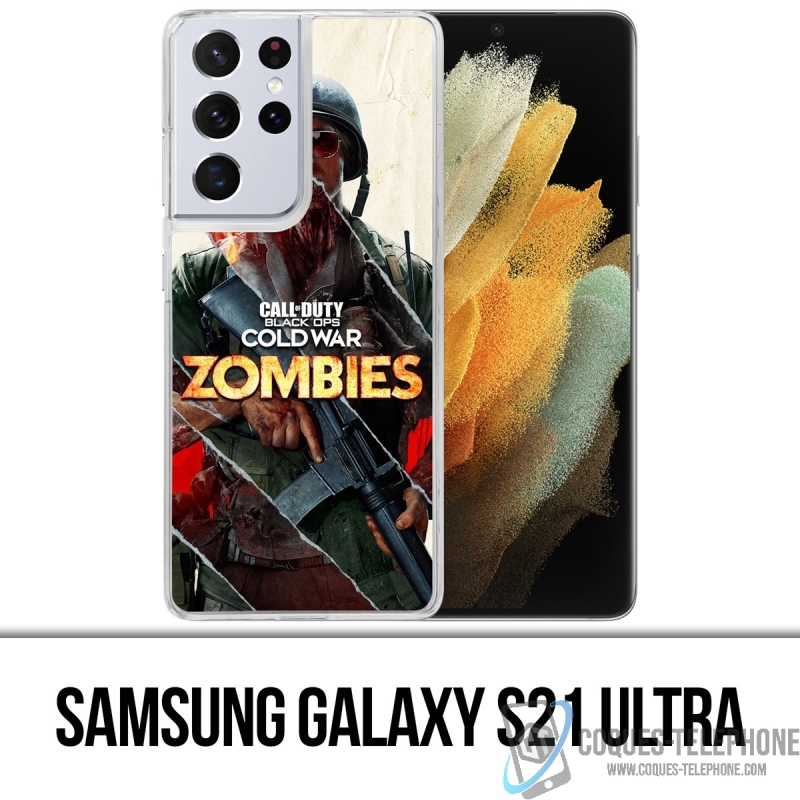 Funda Samsung Galaxy S21 Ultra - Call Of Duty Cold War Zombies