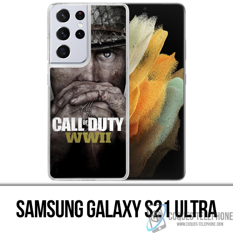 Samsung Galaxy S21 Ultra Case - Call Of Duty Ww2 Soldaten