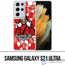 Samsung Galaxy S21 Ultra Case - Casa De Papel - Cartoon