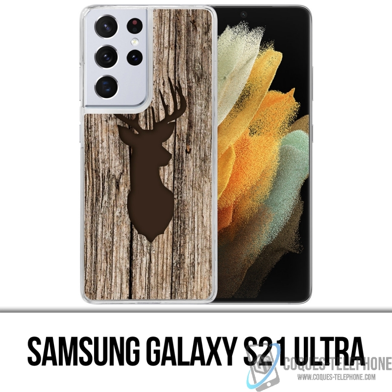 Samsung Galaxy S21 Ultra Case - Geweih Hirsch