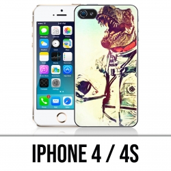 IPhone 4 / 4S Case - Animal Astronaut Dinosaur