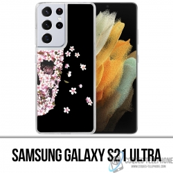 Funda Samsung Galaxy S21 Ultra - Flores de grúa