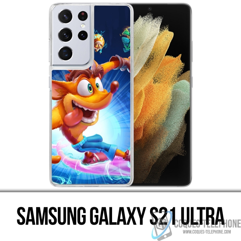 Coque Samsung Galaxy S21 Ultra - Crash Bandicoot 4