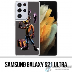 Samsung Galaxy S21 Ultra Case - Crash Bandicoot Mask
