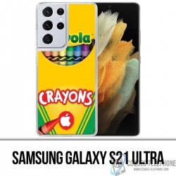 Custodia per Samsung Galaxy S21 Ultra - Crayola