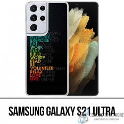 Samsung Galaxy S21 Ultra case - Daily Motivation