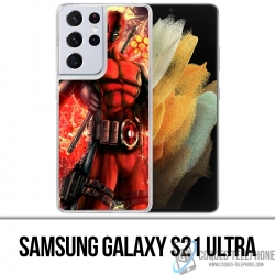 Custodia per Samsung Galaxy S21 Ultra - Deadpool Comic