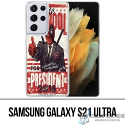 Samsung Galaxy S21 Ultra Case - Deadpool President