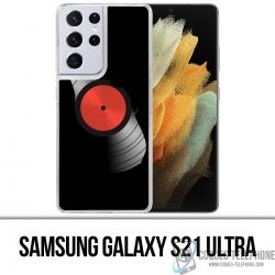 Coque Samsung Galaxy S21 Ultra - Disque Vinyle