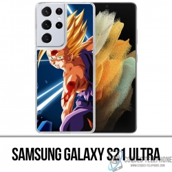 Samsung Galaxy S21 Ultra Case - Dragon Ball Gohan Kameha