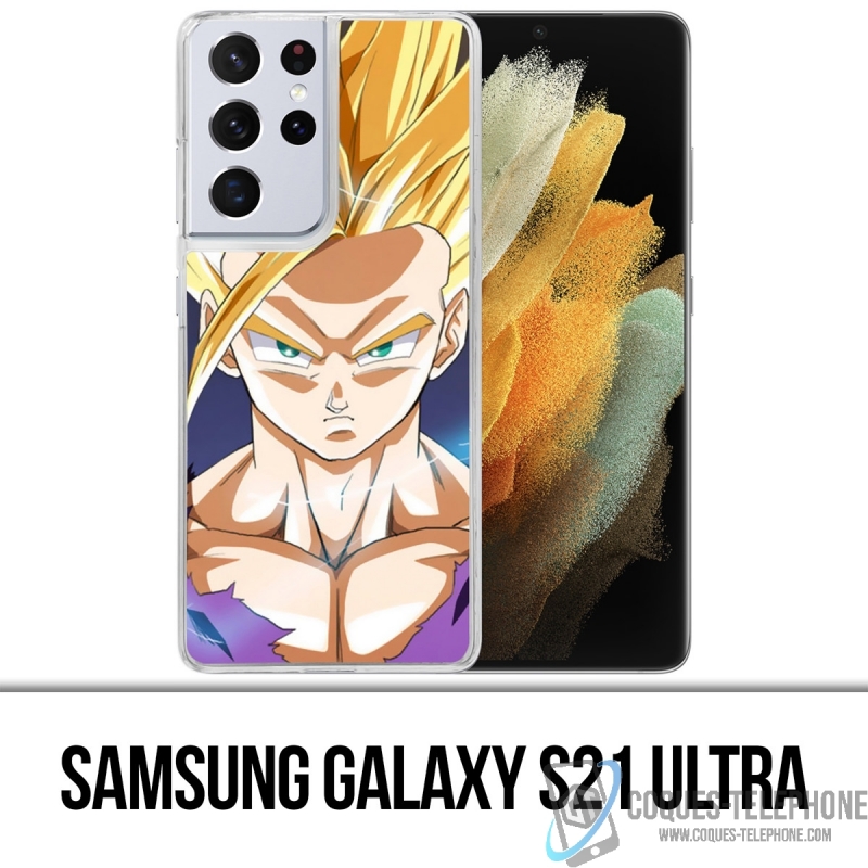 Coque Samsung Galaxy S21 Ultra - Dragon Ball Gohan Super Saiyan 2