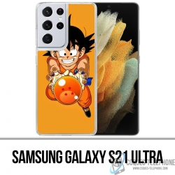 Coque Samsung Galaxy S21 Ultra - Dragon Ball Goku Boule