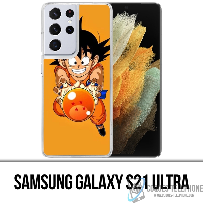 Coque Samsung Galaxy S21 Ultra - Dragon Ball Goku Boule