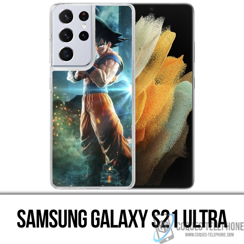 Custodia per Samsung Galaxy S21 Ultra - Dragon Ball Goku Jump Force
