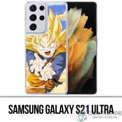 Samsung Galaxy S21 Ultra Case - Dragon Ball Son Goten Fury