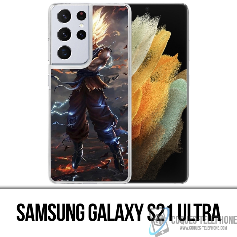 Samsung Galaxy S21 Ultra Case - Dragon Ball Super Saiyajin