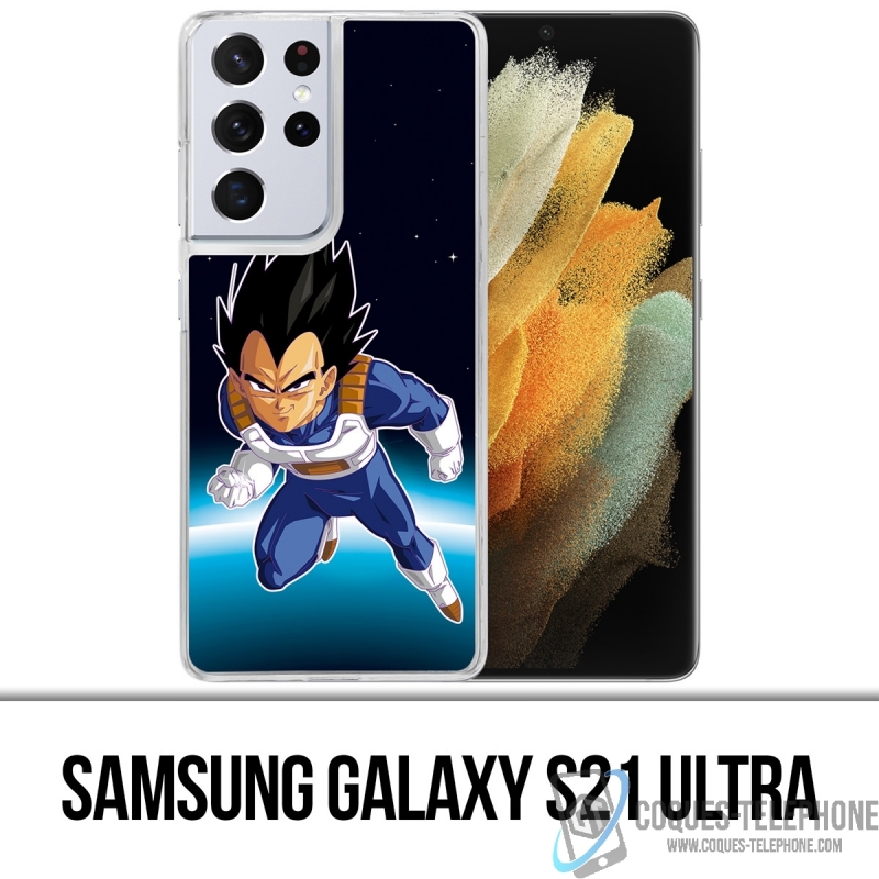 Funda Samsung Galaxy S21 Ultra - Dragon Ball Vegeta Space
