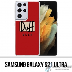 Coque Samsung Galaxy S21 Ultra - Duff Beer