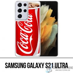 Custodia per Samsung Galaxy S21 Ultra - Fast Food Coca Cola