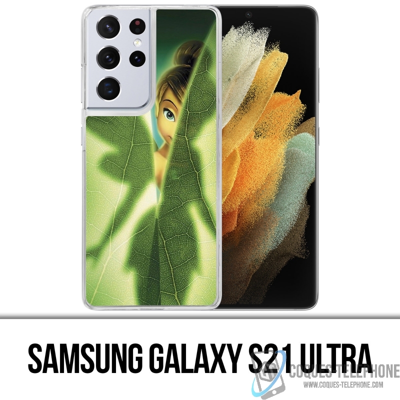 Coque Samsung Galaxy S21 Ultra - Fée Clochette Feuille