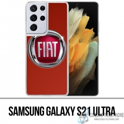 Custodia per Samsung Galaxy S21 Ultra - Logo Fiat