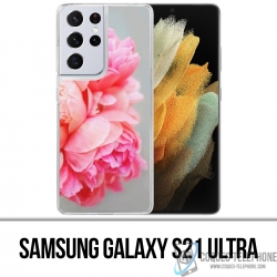 Custodia per Samsung Galaxy S21 Ultra - Fiori
