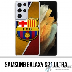 Coque Samsung Galaxy S21 Ultra - Football Fc Barcelona