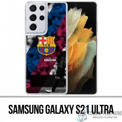 Custodia per Samsung Galaxy S21 Ultra - Football Fcb Barca