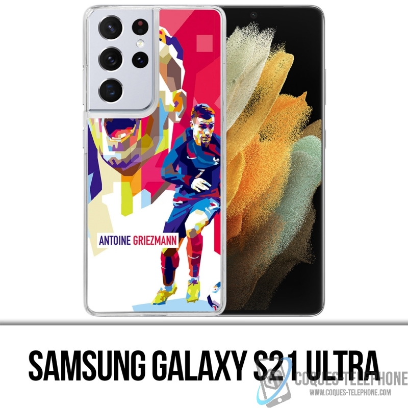 Samsung Galaxy S21 Ultra Case - Griezmann Fußball