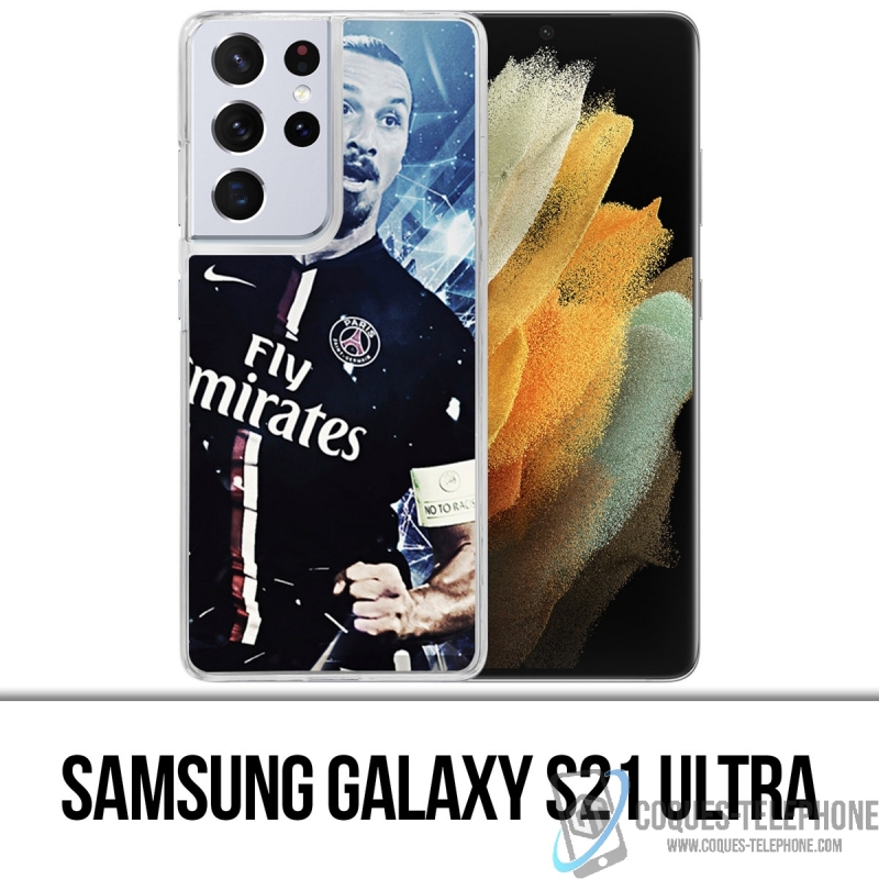 Custodia per Samsung Galaxy S21 Ultra - Football Zlatan Psg