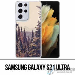 Funda Samsung Galaxy S21 Ultra - Bosque de abetos