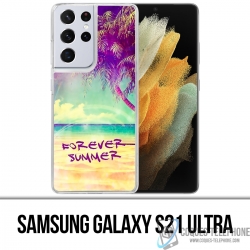 Samsung Galaxy S21 Ultra Case - Für immer Sommer