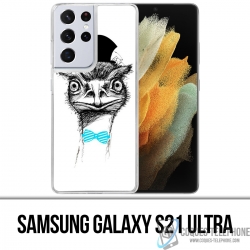 Samsung Galaxy S21 Ultra Case - Lustiger Strauß