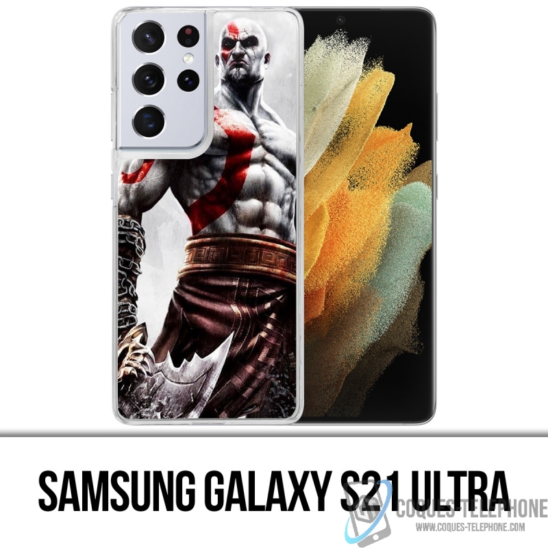 Funda Samsung Galaxy S21 Ultra - God Of War 3