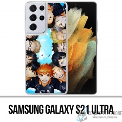 Samsung Galaxy S21 Ultra case - Haikyuu Team