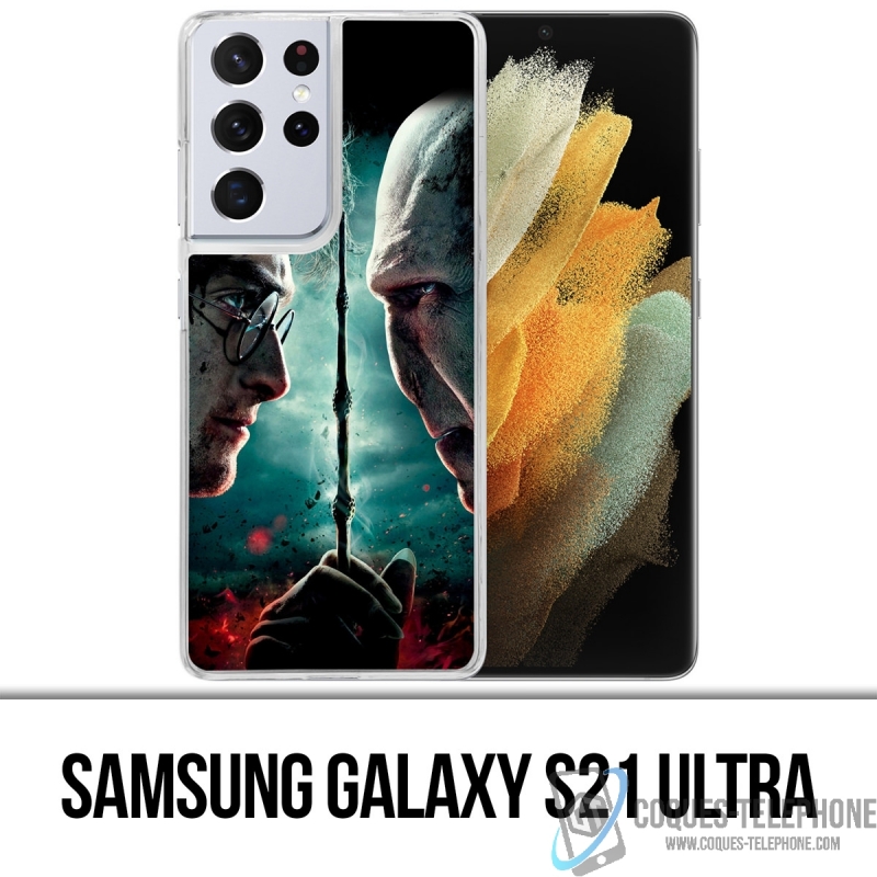 Coque Samsung Galaxy S21 Ultra - Harry Potter Vs Voldemort
