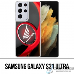 Custodia per Samsung Galaxy S21 Ultra - Serbatoio con logo Honda