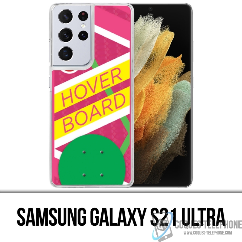 Funda Samsung Galaxy S21 Ultra - Hoverboard Regreso al futuro