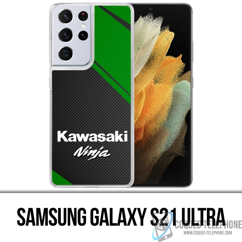 Funda Samsung Galaxy S21 Ultra - Logotipo de Kawasaki Ninja