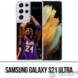 Coque Samsung Galaxy S21 Ultra - Kobe Bryant Tir Panier Basketball Nba