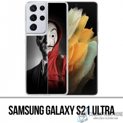 Custodia per Samsung Galaxy S21 Ultra - La Casa De Papel - Berlino Spalato