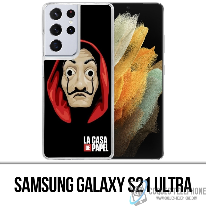 Samsung Galaxy S21 Ultra Case - La Casa De Papel - Dali Maske