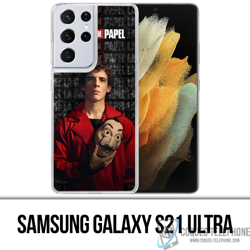 Samsung Galaxy S21 Ultra Case - La Casa De Papel - Rio Maske