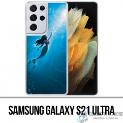 Custodia per Samsung Galaxy S21 Ultra - La Sirenetta Oceano